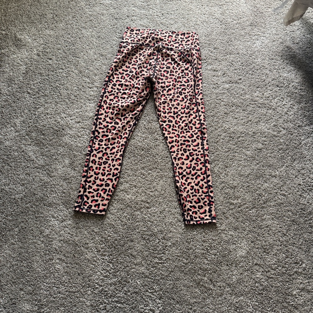 Fabletics Powerhold leopard Patterned Leggings
